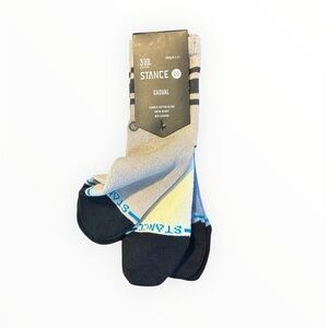 Stance- 3 pk casual Classic Sock crew Height, string Grey, 2-4 Yr